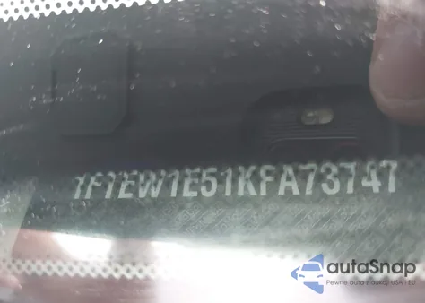 2019 Ford F150 Xl z USA, uszkodzony, nr VIN 1FTEW1E51KFA73747